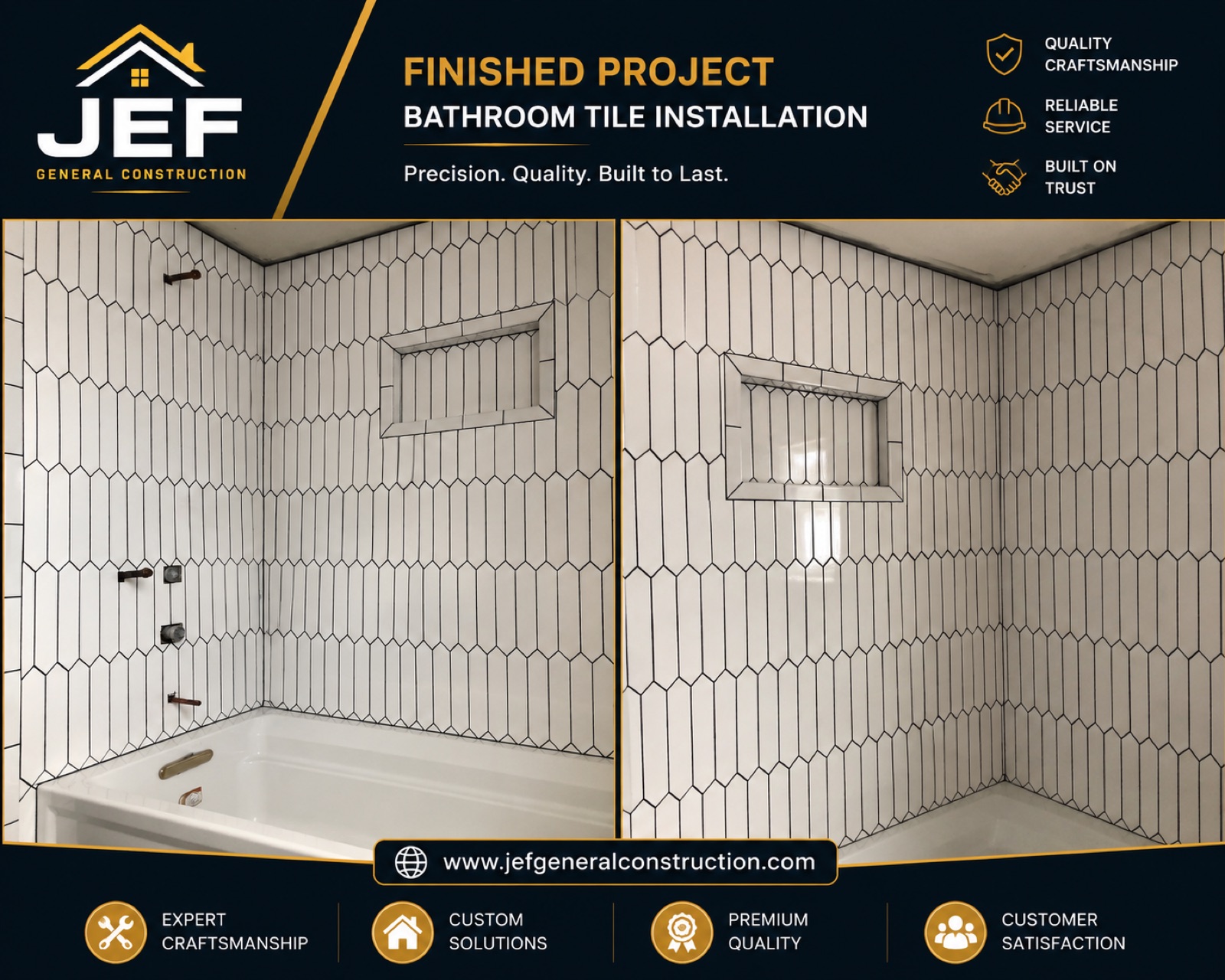 JEF finished bathroom remodel